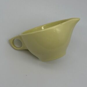 Vintage Boonton Melmac Yellow Creamer Mid-Century Modern Serving Pitcher